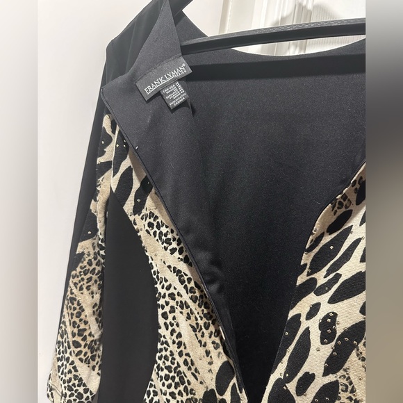 Tiger Print Design Dress - Picture 3 of 4